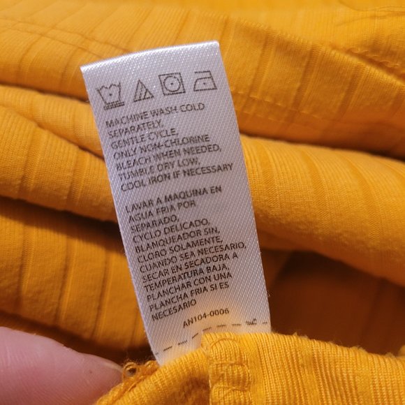 🍂 Mustard Long Sleeve Dress - Picture 7 of 7